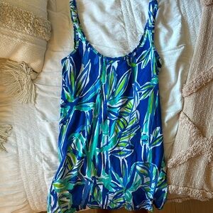 Lilly Pulitzer Blue Crush Bamboo Tank Top